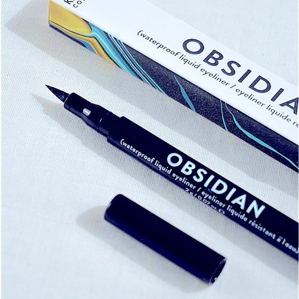 🆕(NIB) Obsidian Waterproof Liquid Eyeliner By Kaleido Cosmetics 2 g / 0.07 oz.